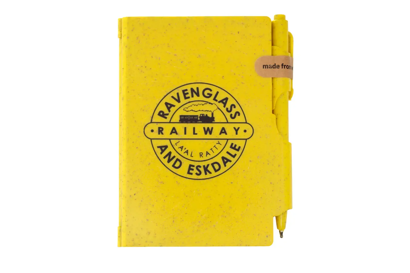 Eco Rigilock Notepad & Pen Set Lemon
