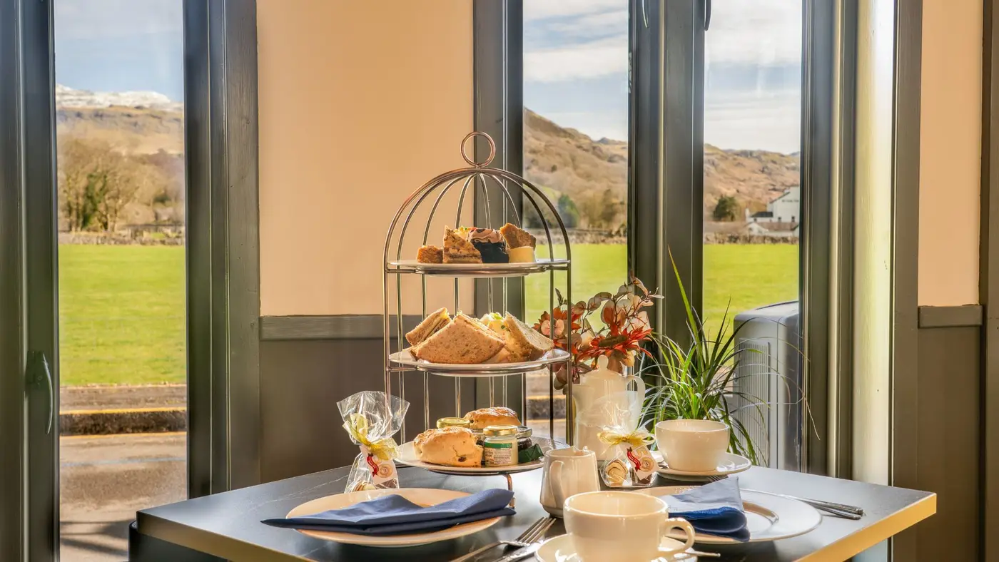 First Class Afternoon Tea at Wakefield's in the Lake District