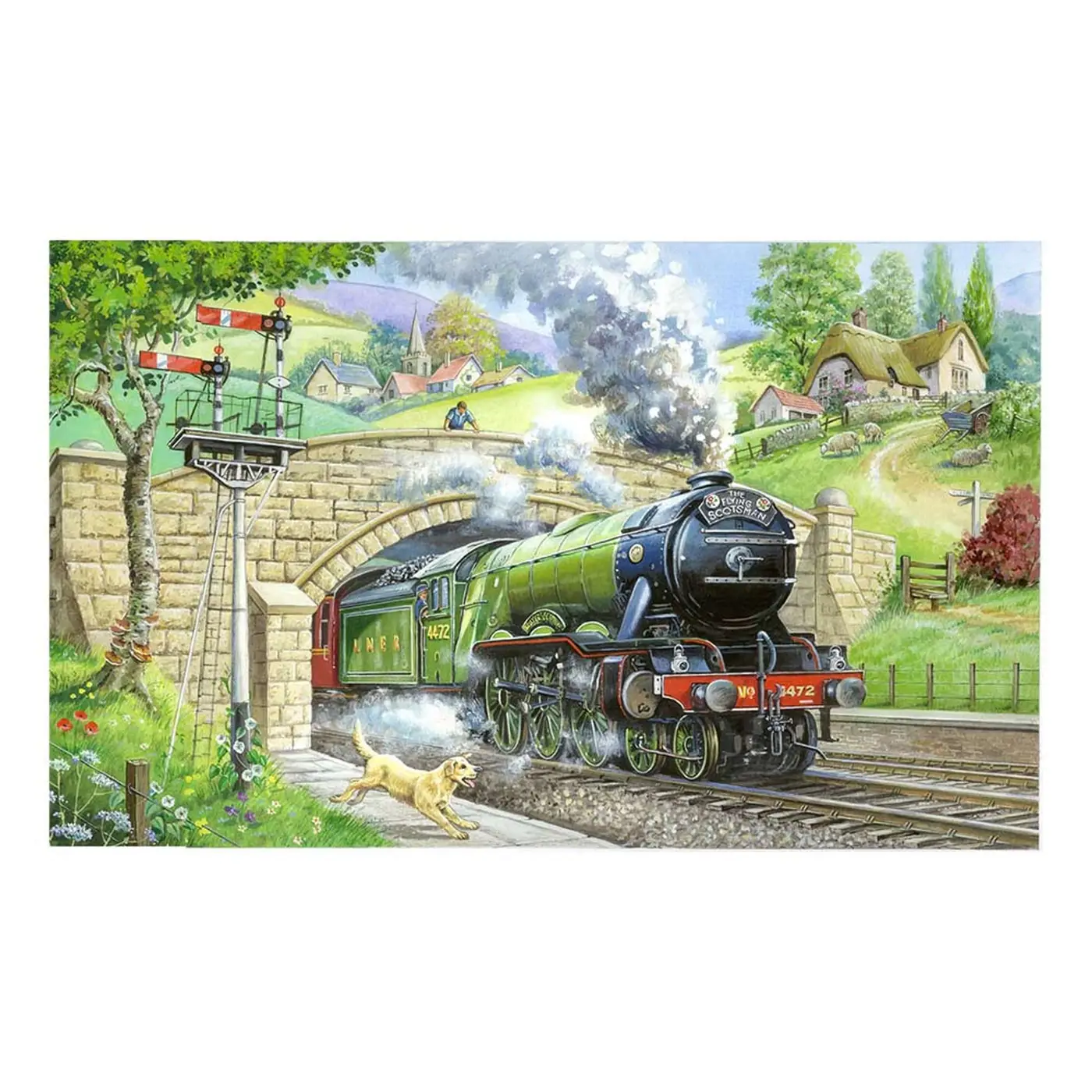 Train Spotting - Big 250 Piece Jigsaw Puzzle