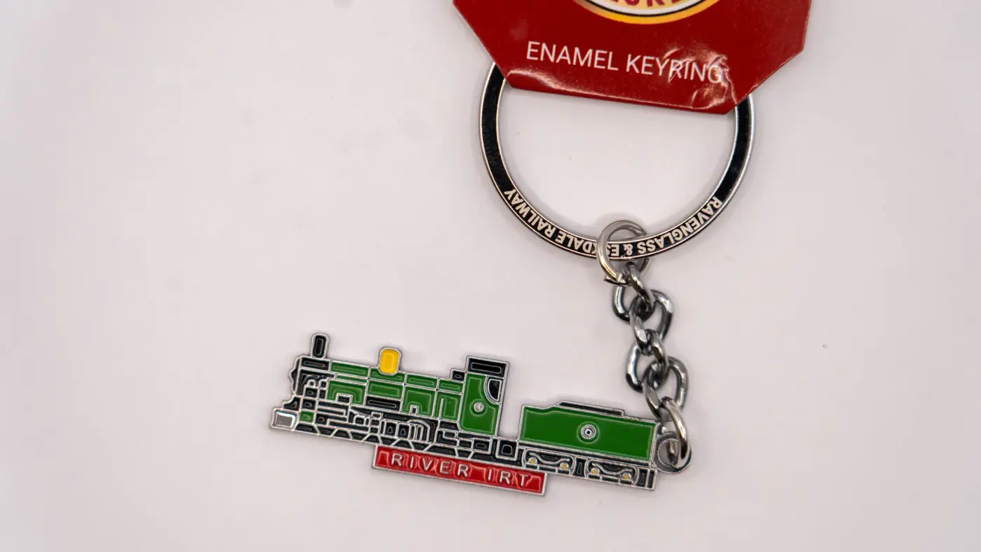 River Irt Enamel Keyring