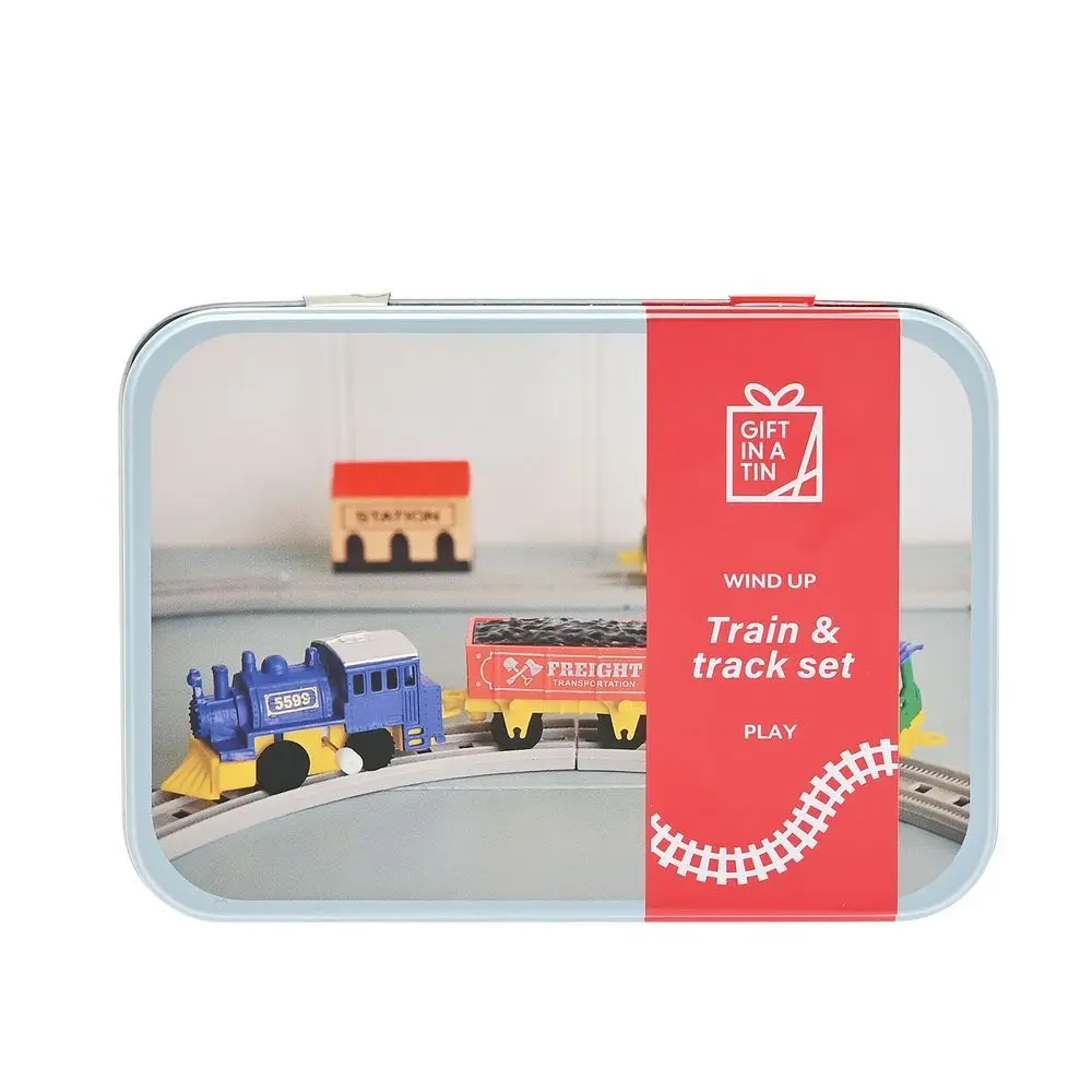 Apples to Pears Gift in a Tin Wind Up Train Set