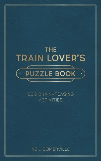 Train Lovers Puzzle Book