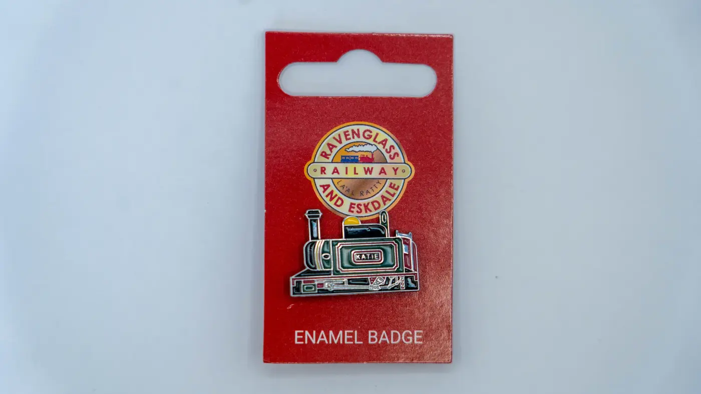 Katie Enamel Pin Badge