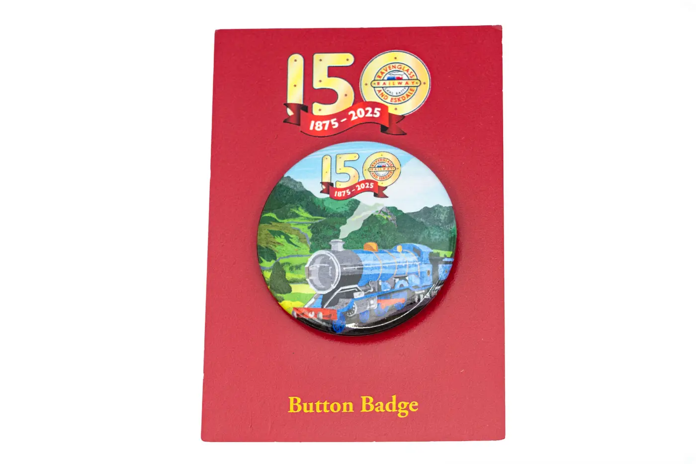 150th Blue Synolda Train 38mm Badge