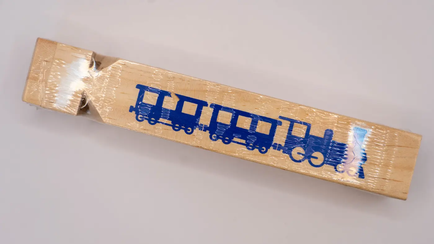 Wooden Train Whistle