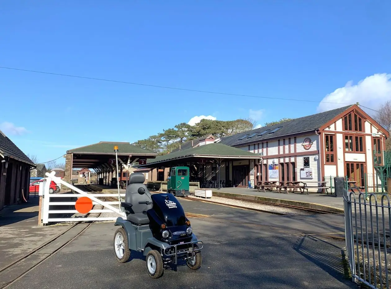 Tramper available to hire at the Ravenglass and Eskdale Railway
