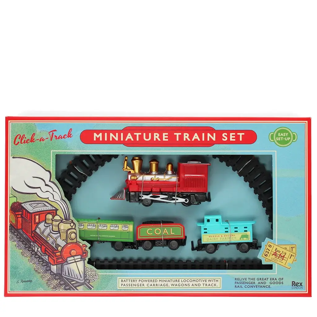 Traditional Miniature Train Set