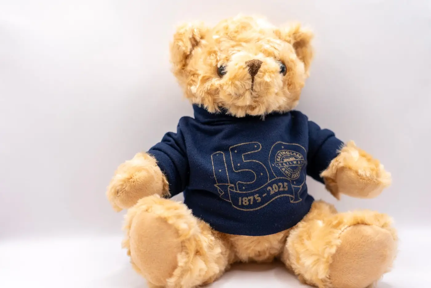 Ravenglass 150th Birthday Bear – Blue Jumper